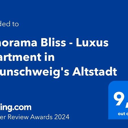 Panorama Bliss - Luxus Apartment In Braunschweig'S Altstadt Екстериор снимка